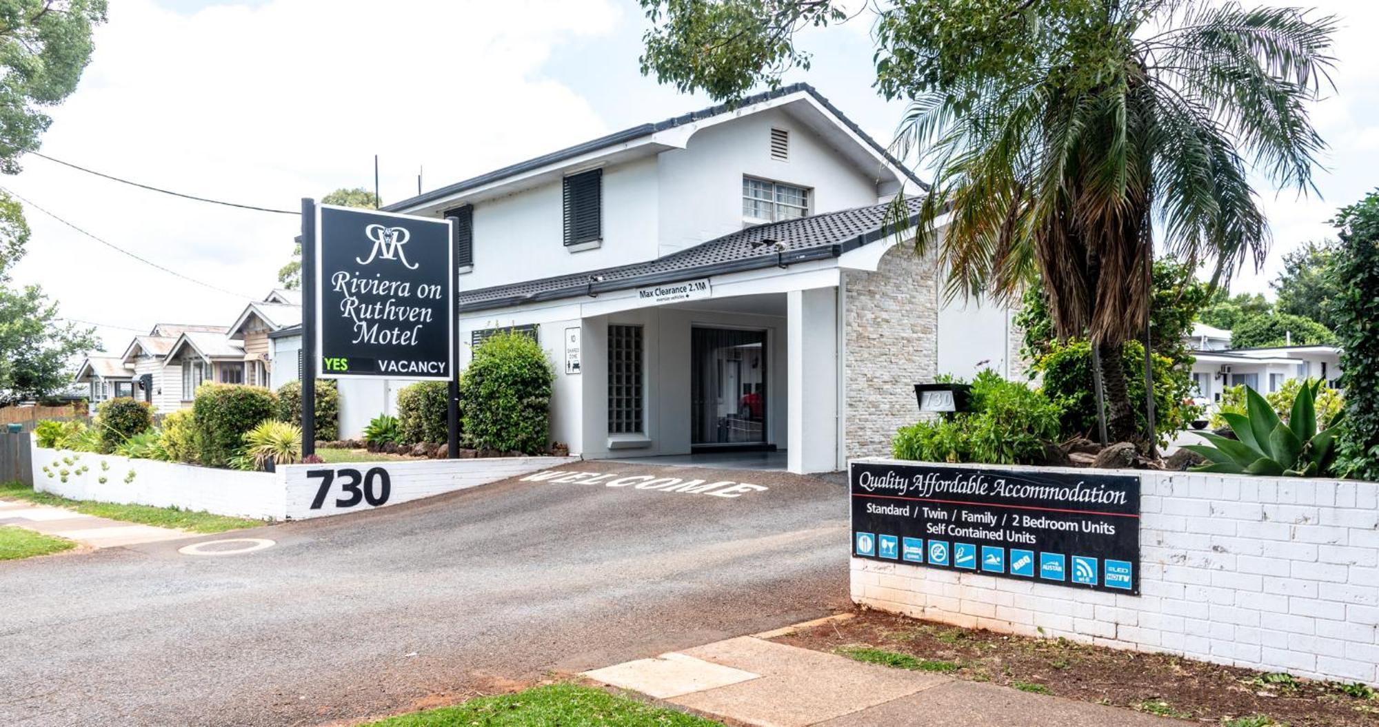 Riviera On Ruthven Motel Toowoomba Buitenkant foto